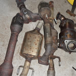 Catalytic converter recycling